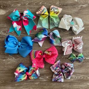Girls hair bow bundle